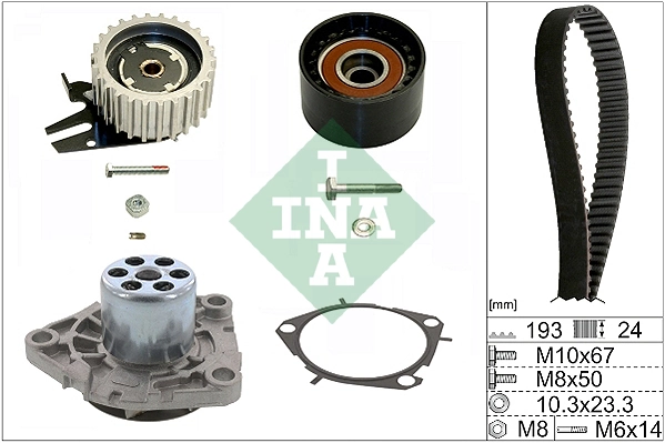 Water Pump & Timing Belt Kit